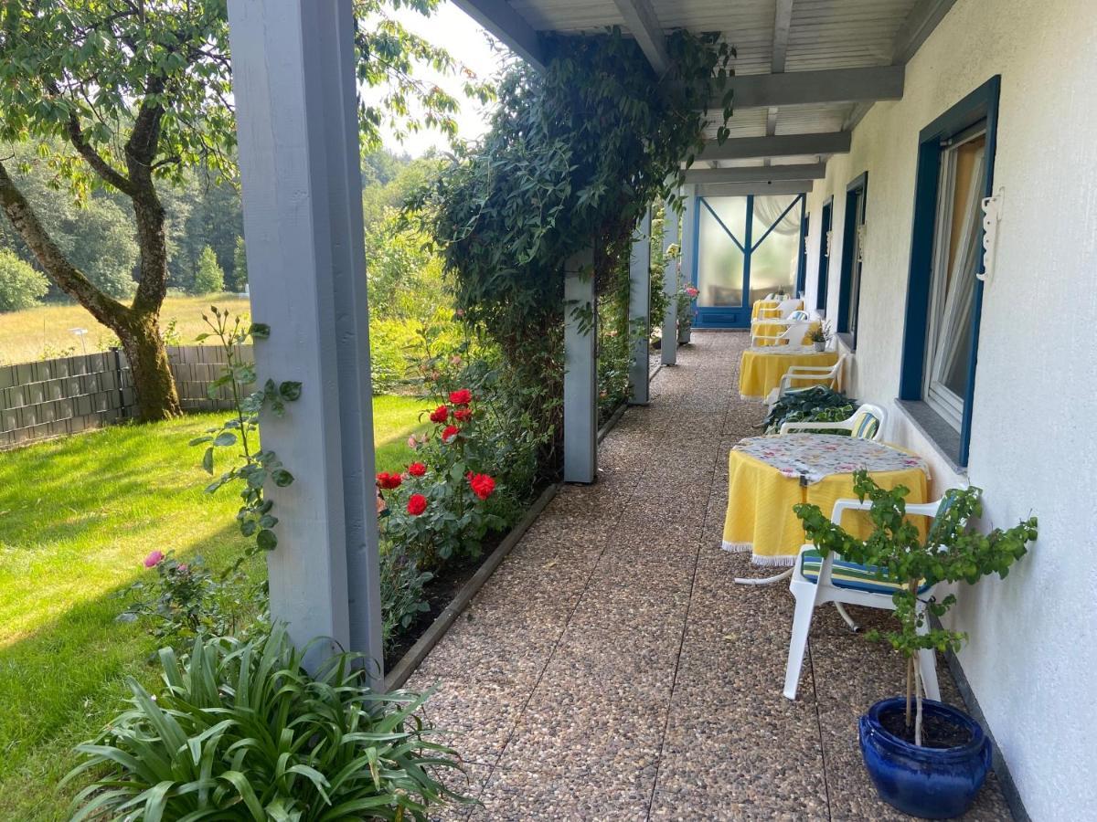 Pension-Ferienwohnung Liesbachtal Direkt Am Waldrand Bayerische Rhoen Schönau an der Brend Exterior foto