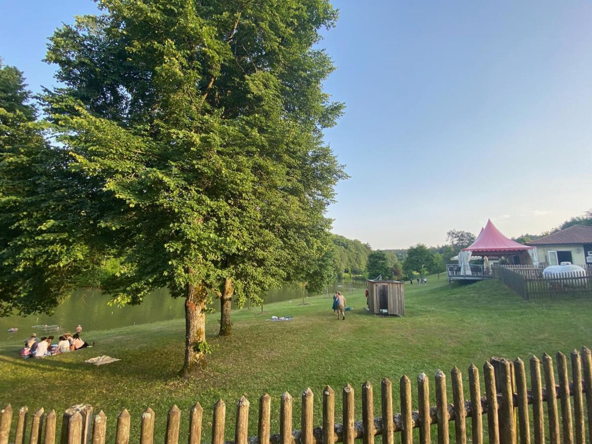 Pension-Ferienwohnung Liesbachtal Direkt Am Waldrand Bayerische Rhoen Schönau an der Brend Exterior foto